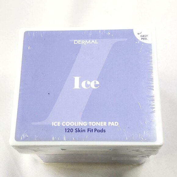 Dermal Ice Cooling Toner Pads 120 Count Rapid Cooling & Redness Relief - Picture 4 of 6